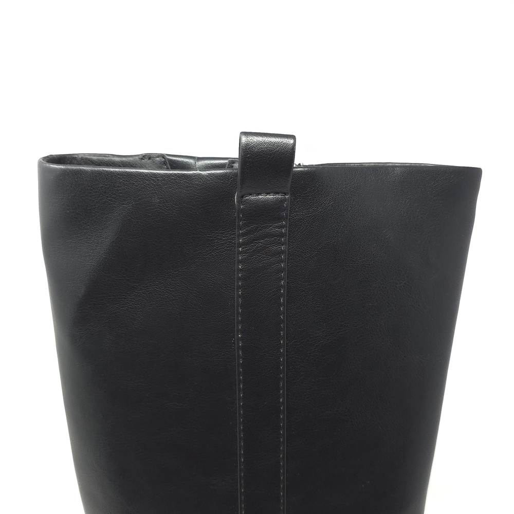 DV Dolce Vita Pennie Wide Calf Knee High Boots Black Faux Leather 5.5W - Picture 11 of 12